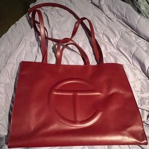 Telfar Oxblood Tote